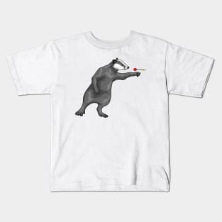 Honey badger Darts Dart Kids T-Shirt